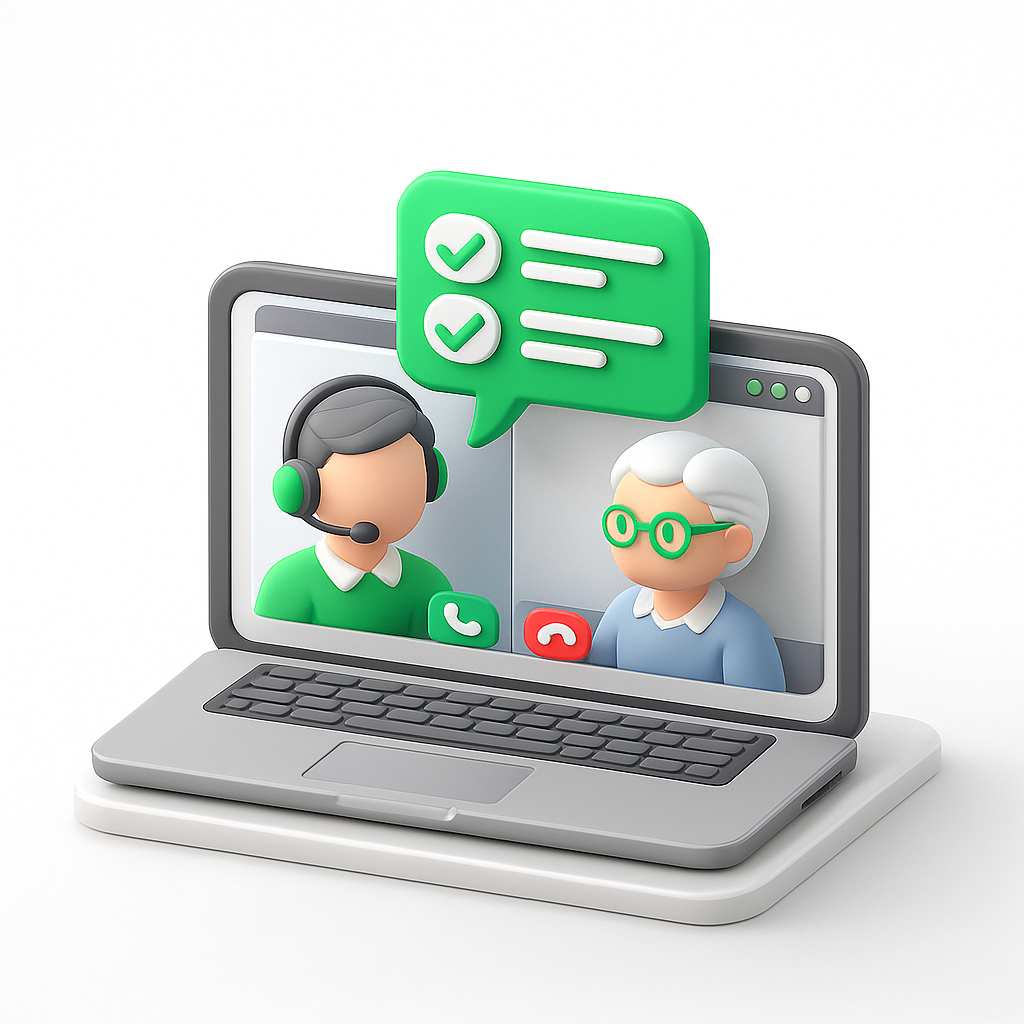 Abonnement seniors à distance